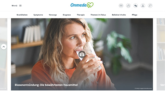 Screenshot Onmeda
