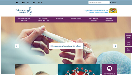 Landratsamt Landshut, Staatlich anerkannte Beratungsstelle für Schwangerschaftsfragen am Gesundheitsamt